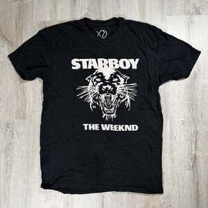 Mens The Weeknd XO Starboy Panther Graphic T-Shirt Medium